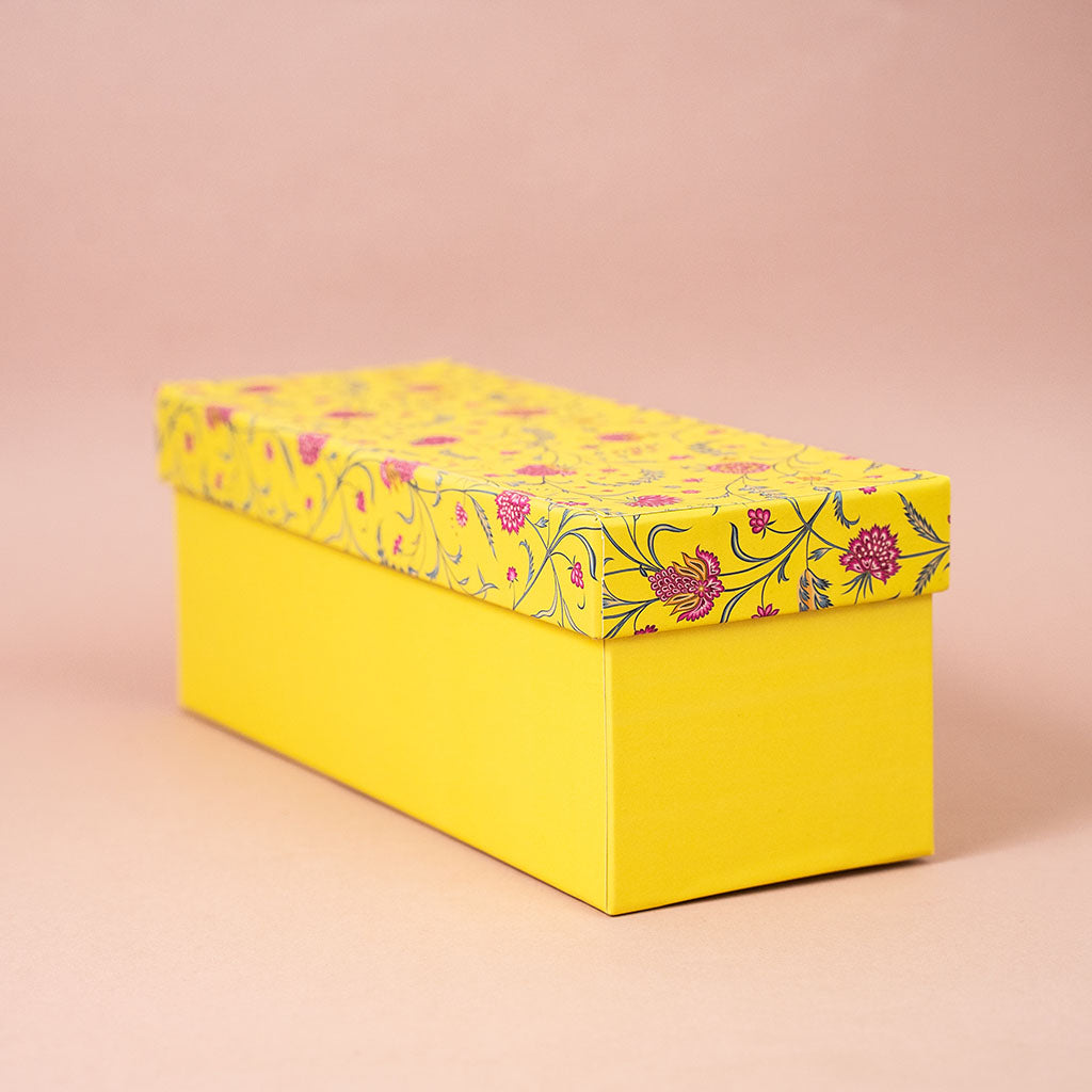 Jar Box of 2 - Shalimar Collection (Sunshine Yellow) - Pack of 5 pcs