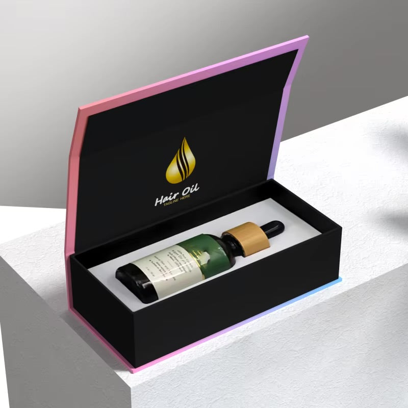 Magnetic Perfume Rigid Boxes with Form (Customisable)