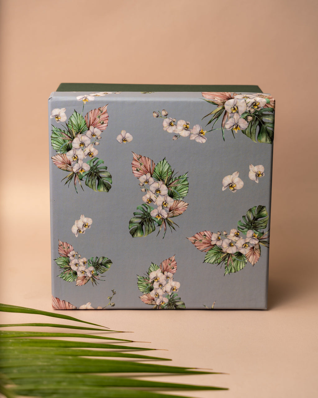 Tropical Bohemian Rigid Box (8X8X4" inches)