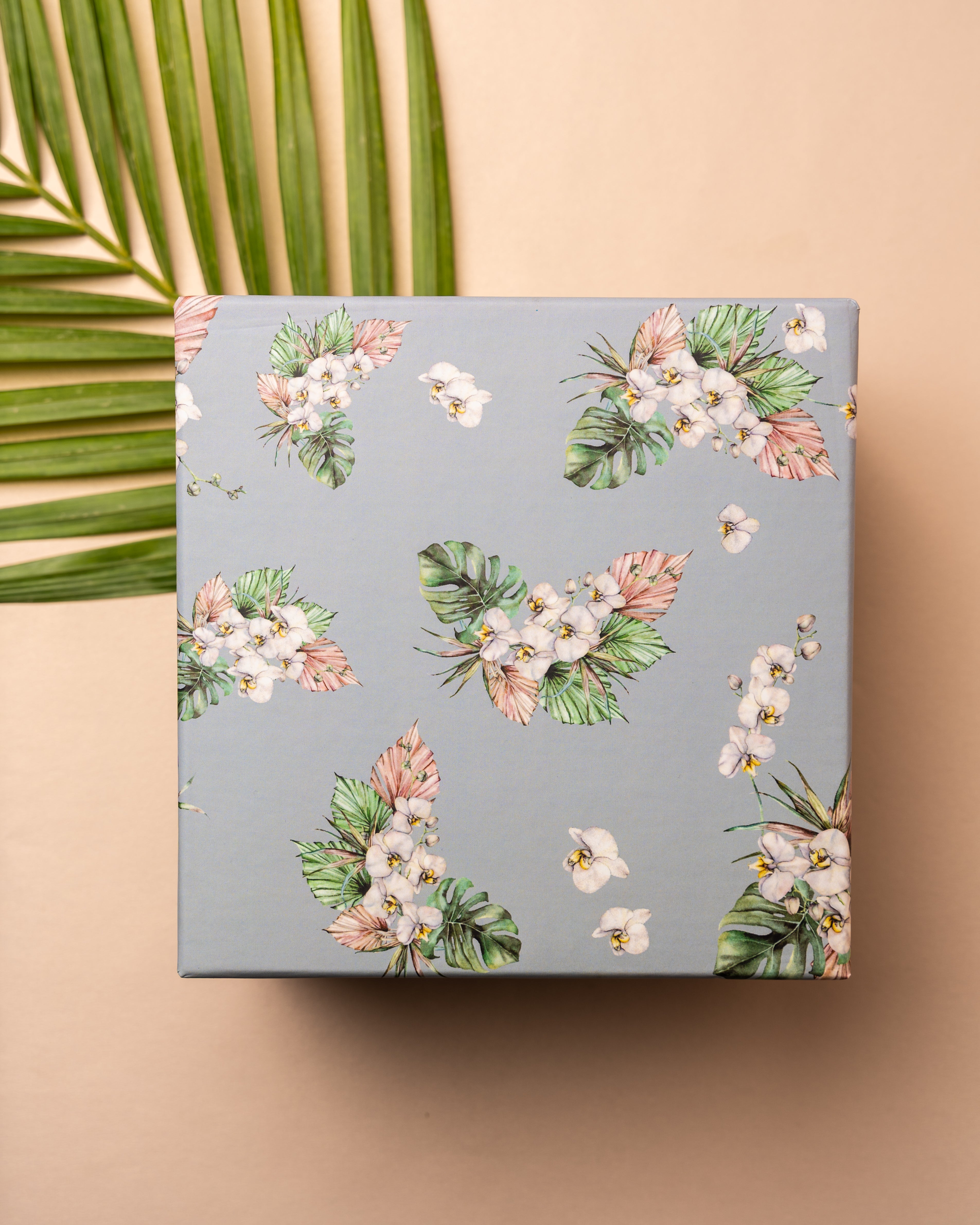 Tropical Bohemian Rigid Box (8X8X4" inches)
