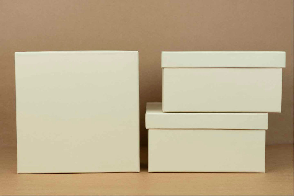 Cream Rigid Boxes