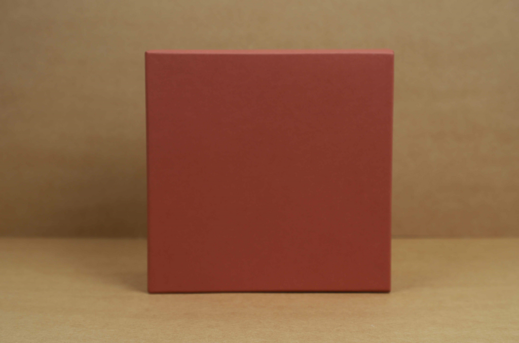 Rust Orange Rigid Gift Box