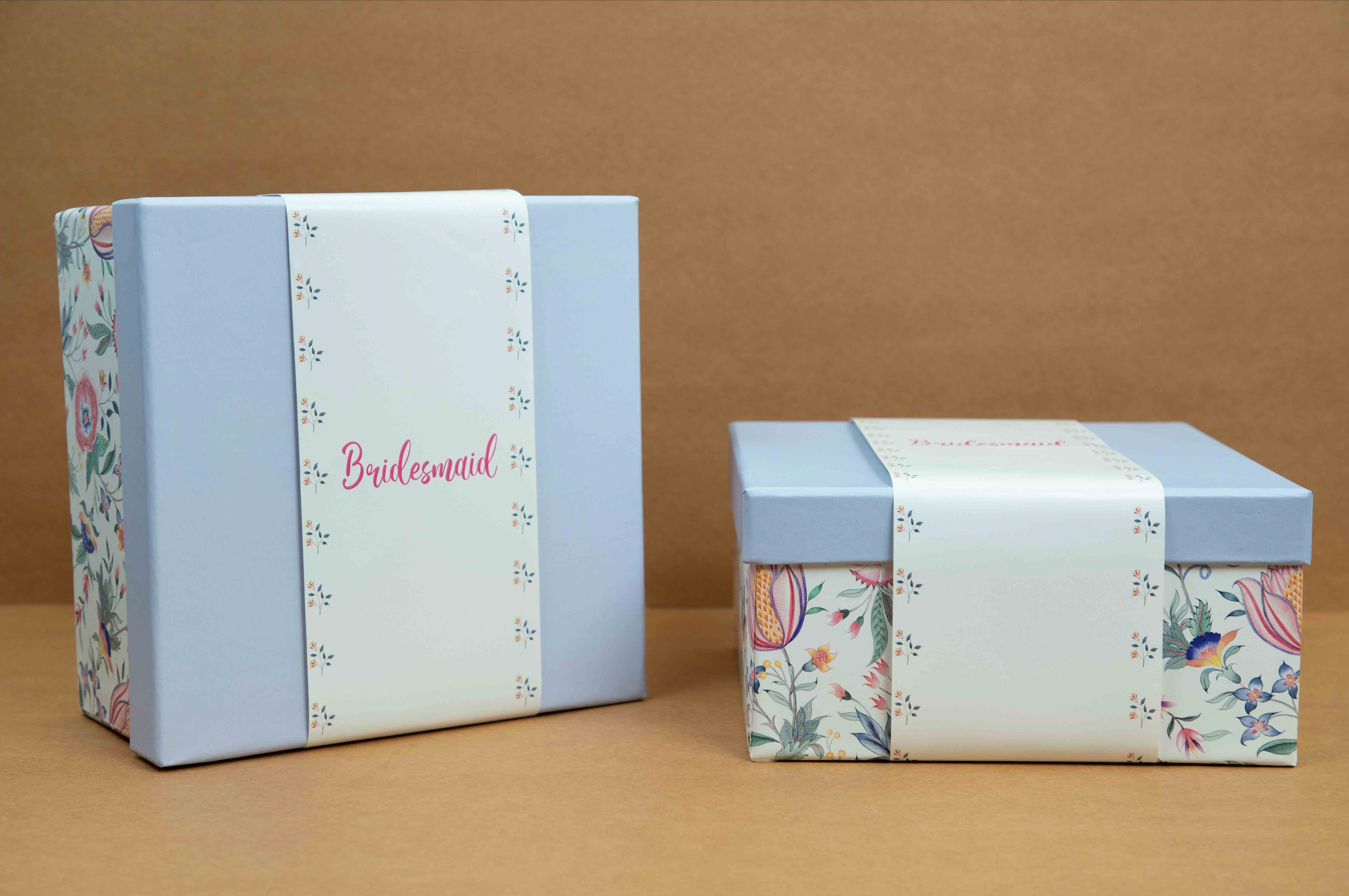 Chintz Floral Bridesmaid Box with Sleeve