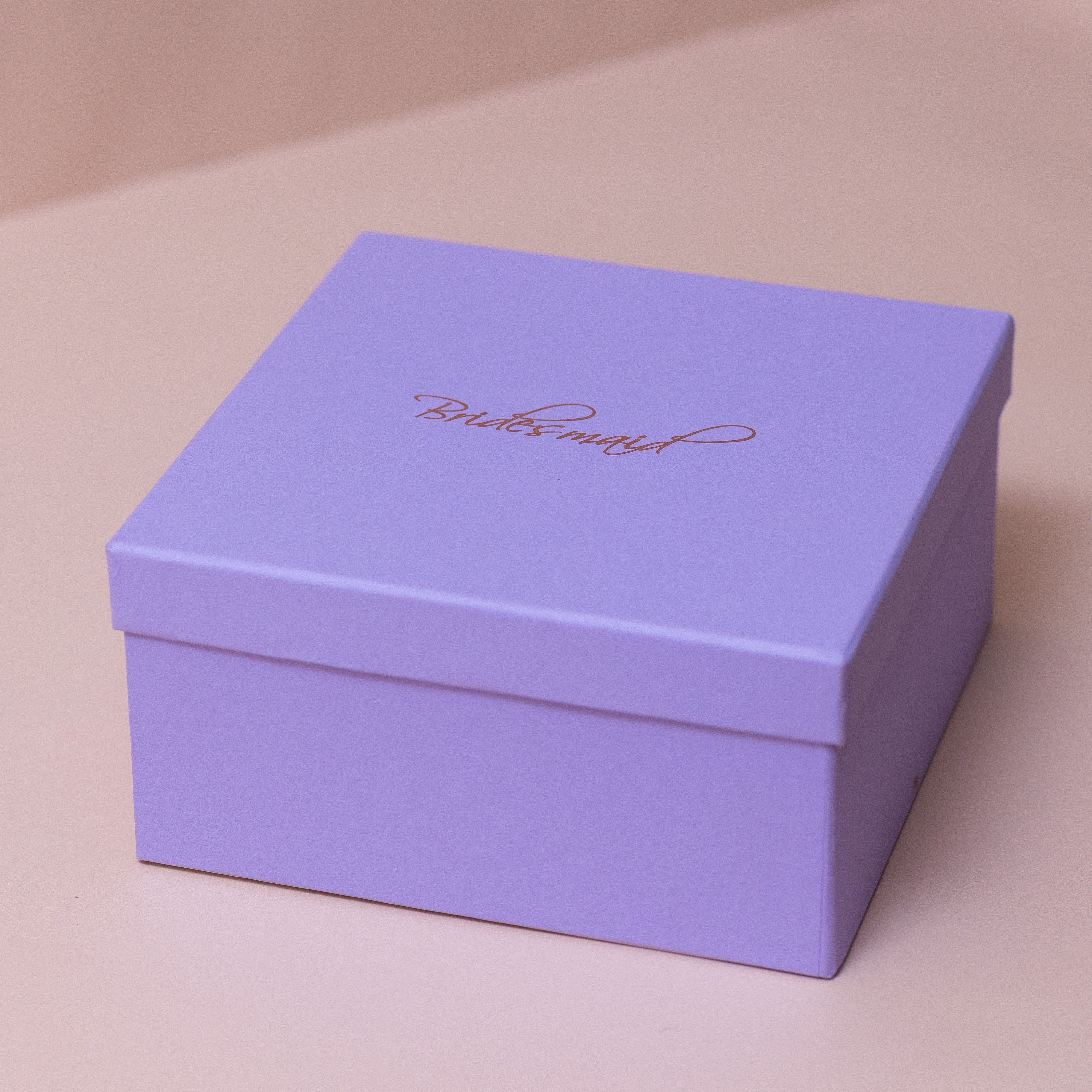Bridesmaid Gift Hamper Box - Lavender